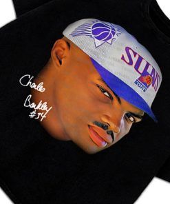 Charles Barkley T-Shirt Young Sir Charles Phoenix Not A Role Model Graphic Tee