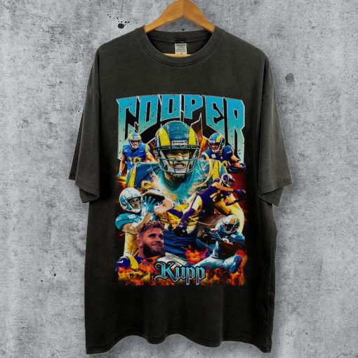 Vintage 90s Graphic Style Cooper Kupp T-Shirt, Cooper Kupp Tee, Retro Cooper Kupp Oversized T-Shirt, Football T-Shirt