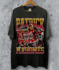 Vintage Patrick Mahomes Shirt, Sweatshirt, Hoodie, Football shirt, Classic 90s Graphic Tee, Unisex, Vintage Bootleg