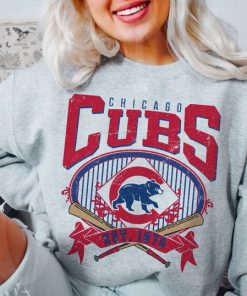 Chicago Baseball Sweatshirt | Vintage Style Chicago Baseball Crewneck Sweatshirt | Chicago EST 1870 Sweatshirt