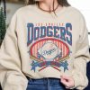 Los Angeles Baseball Sweatshirt | Vintage Style Los Angeles Baseball Crewneck Sweatshirt