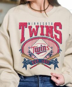 Minnesota Baseball Sweatshirt | Vintage Style Minnesota Baseball Crewneck Sweatshirt | Minnesota EST 1901 Sweatshirt