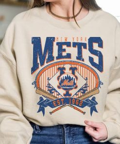 New York Baseball Sweatshirt | Vintage Style New York Baseball Crewneck Sweatshirt | New York EST 1962 Sweatshirt