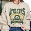 Oakland Baseball Sweatshirt | Vintage Style Oakland Baseball Crewneck Sweatshirt | Oakland EST 1901 Sweatshirt