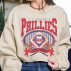 Philadelphia Baseball Sweatshirt | Vintage Style Philadelphia Baseball Crewneck Sweatshirt