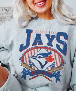 Toronto Baseball Sweatshirt | Vintage Style Toronto Baseball Crewneck Sweatshirt | Toronto EST 1977 Sweatshirt