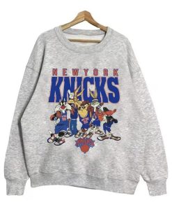 Vintage New York Looney Tunes Sweatshirt  T-Shirt, Knicks Basketball 2022-23 Shirt, Unisex T-shirt Sweater Hoodie