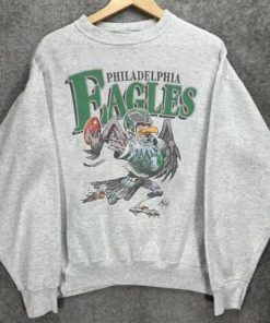 Vintage Philadelphia Eagles Football T-Shirt, Retro NFL Mens Womens Shirt tee, Gift For Football