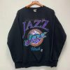 Vintage NBA Jazz Basketball Sweatshirt T-Shirt, Utah Basketball Sweatshirt, NBA All Star Tee, Basketball Tee