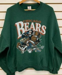 Vintage Chicago Football Sweatshirt  T-shirt, NFL Chicago Bears Shirt, Football Lover Gift, Gift For Fan, GAme day