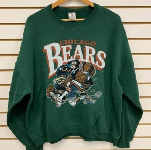 Vintage Chicago Football Sweatshirt  T-shirt, NFL Chicago Bears Shirt, Football Lover Gift, Gift For Fan, GAme day