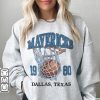 Dallas Basketball Vintage Shirt, Mavericks 90s Basketball Graphic Tee, Retro For Women And Men Basketball Fan 2609TP