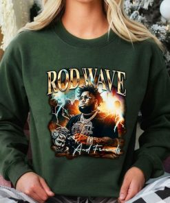 Rod Wave Nostalgia Sweatshirt, Rod Wave Nostalgia 90s Rap Music T-shirt, Beautiful Mind Tour Tee, Rod Wave Shirt