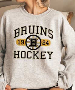 Vintage Boston Bruins Shirt, Boston Bruins Hockey Sweatshirt, Boston Hockey T-shirt, Hockey College Sweater