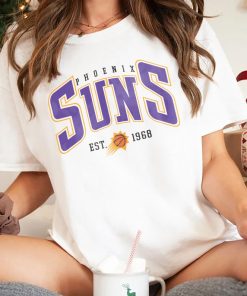 Phoenix Basketball Vintage Shirt, Suns Retro Sweatshirt, Phoenix Basketball Hoodie