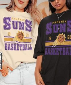 Phoenix Basketball Vintage Shirt, Suns 90s Basketball Graphic Tee, Phoenix Basketball Sweatshirt