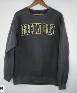 Green Bay Football Vintage Style Sweatshirt, Green Bay Football Sweater, Green Bay Crewneck