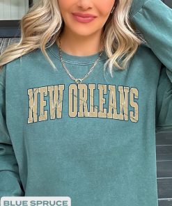 New Orleans Football Vintage Style Sweater, New Orleans Football Sweatshirt, New Orleans Crewneck