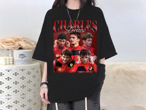 Vintage Charles Leclerc T-Shirt, Charles Leclerc Shirt, Charles Leclerc Tees, Charles Leclerc Homage, Unisex T-Shirt