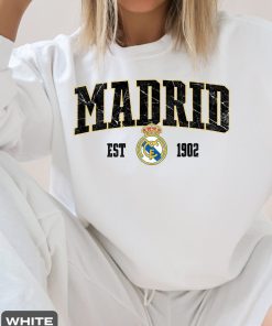 Real Madrid Soccer Vintage Style Comfort Colors Sweatshirt, Madrid Soccer Sweater, Real Madrid Shirt