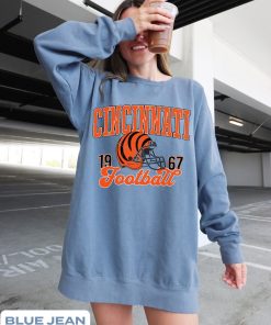 Cincinnati Football Vintage Style Sweatshirt, Cincinnati Football Sweater, Cincinnati Crewneck