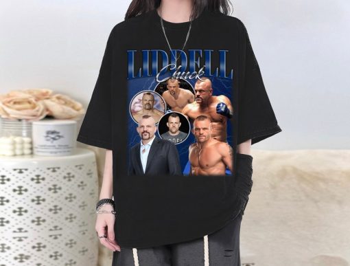 Chuck Liddell T-Shirt, Chuck Liddell Shirt, Chuck Liddell Tees, Chuck Liddell Homage, Vintage T-Shirt, Classic Movie