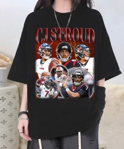 CJ Stroud T-Shirt, CJ Stroud Shirt, Cj Stroud Tees, Cj Stroud Homage, Vintage T-Shirt, Retro Shirt, Classic Movie