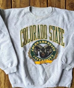 Vintage 90s Colorado State University CSU Shirt, Colorado State Shirt, Colorado University Shirt, Gift For Her