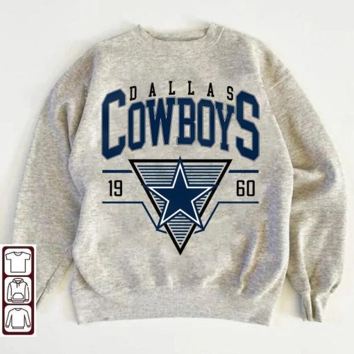 Vintage-style Dallas Football Shirt Football Fan Gifts: Dallas Football shirt, America Football Sweatshirt, Dallas shirt