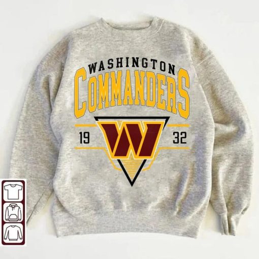 Washington Football shirt, Vintage Style Washington Sshirt, Commander shirt, Washington Fans Gift, Washington Shirt