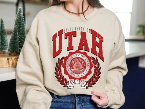 Utah University Shirt, Vintage Utah University Shirt, Utah College Shirt, Utah University Shirt , Gift For Man and Woman