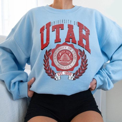 Utah University Shirt, Vintage Utah University Shirt, Utah College Shirt, Utah University Shirt , Gift For Man and Woman