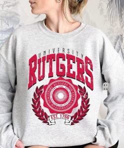 Vintage style Rutgers University shirt, Rutgers University Shirt, Rutgers College Shirt, Rutgers University shirt