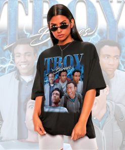 Retro Troy Barnes Shirt -Troy and Abed In The Morning Shirt,The Communnity Tv Series Merch American Sitcom