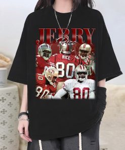 Jerry Rice T-Shirt, Jerry Rice Shirt, Jerry Rice Tees, Jerry Rice Homage, Gift for Him, Sports Gift, Sunday Football