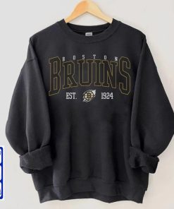 Vintage Boston Bruin Shirt, Bruins Hockey Sweatshirt, Boston Hockey Fan Hoodie, Boston Hockey Unisex tee gift for fan