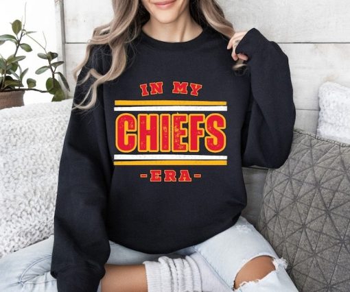 In My Chiefs Era Shirt, Travis Kelce Swiftie Sweatshirt, Travis Kelce Football Hoodie, Taylor and Travis Unisex tee