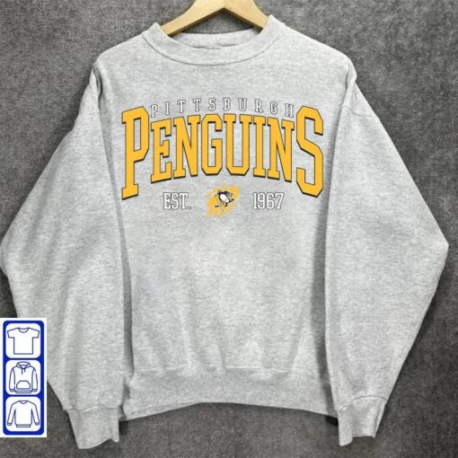 Pittsburgh Penguin Shirt, Penguins Hockey Sweatshirt, Pittsburgh Hockey Fan Hoodie