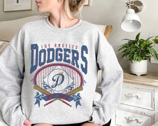 Vintage 90s Los Angeles Baseball Shirt, Los Angeles Baseball Sweatshirt, Vintage Baseball Fan Shirt