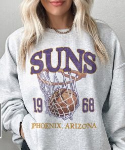 Vintage Phoenix Basketball Shirt, Suns 90s Basketball Graphic Tee Sweatshirt