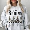 Bruins Walking Abbey Road Signatures Hockey Shirt, Milan Lucic, Brad Marchand, Jeremy Swayman