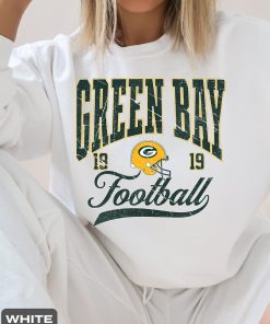 Green Bay Football Vintage Style Comfort Colors Sweatshirt,Retro Green Bay Varsity Crewneck Sweatshirt