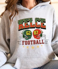 Kelce Brothers Football Hoodie Kelce Sweatshirt American Football Outfit Football Vintage Style Football T Shirts