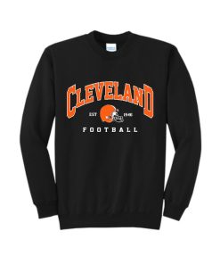 CLEVELAND BROWNS, Browns Crewneck Sweatshirt, Cleveland Browns Shirt, Cleveland Browns Hoodie, Vintage 90s, NFL