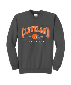 CLEVELAND BROWNS, Browns Crewneck Sweatshirt, Cleveland Browns Shirt, Cleveland Browns Hoodie, Vintage 90s, NFL