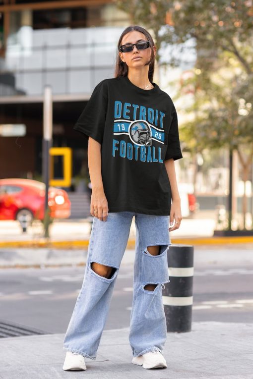 Vintage Detroit Football Crewneck Sweatshirt / T-Shirt, Lions Sweatshirt, Lion Football Shirt