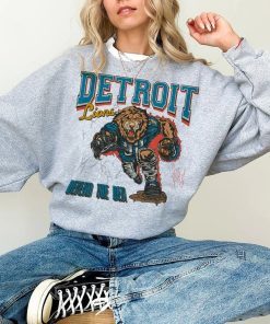 Detroit Football Sweatshirt/ Lions Football Crewneck/ Bootleg Detroit Football Shirt/ Detroit Sports Sweatshirt/ Detroit