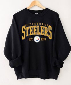 Vintage Pittsburgh Football Vintage Sweatshirt, Gift For Fan Pittsburgh Football, Steelers Crewneck Retro Shirt