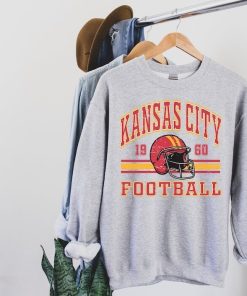 Retro Style Kansas City Football Sweatshirt, Vintage Style Kansas City Fan Gift