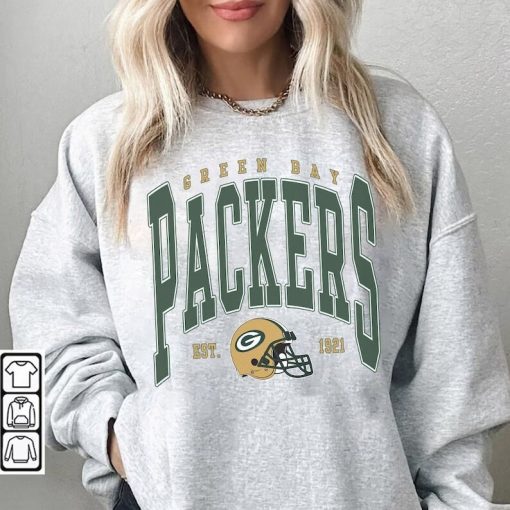 Vintage Green Bay Football Sweatshirt , Retro Vintage Style Unisex Tshirt Packers Fan Gift, Green Bay Football